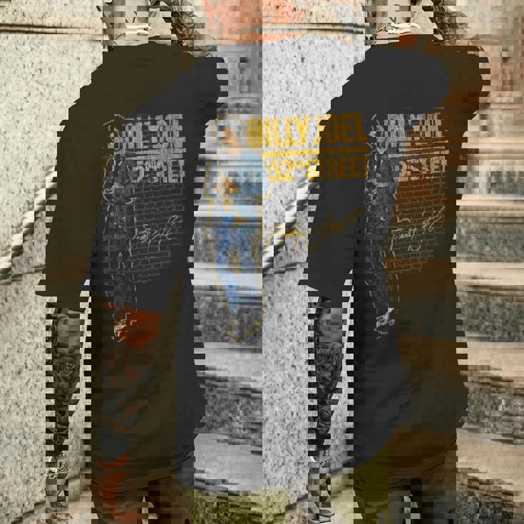 ビリー・ジョエル 56Thtreet Bricks メンズTシャツ バックプリント 彼への贈り物