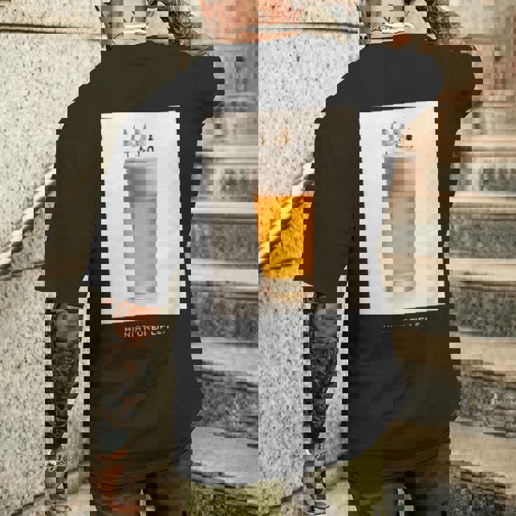 ビール冷え切ってます メンズTシャツ バックプリント 彼への贈り物