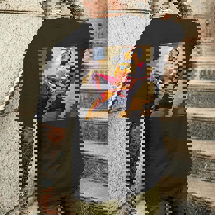 ピカソスタイル メンズTシャツ バックプリント 彼への贈り物