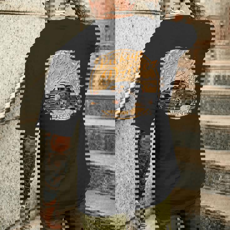 ピックアップ ラスティ メンズTシャツ バックプリント 彼への贈り物