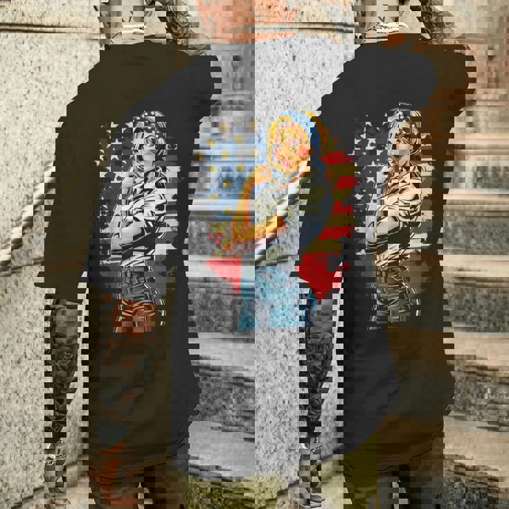 ピンアップセクシースタイルアメリカの象徴 メンズTシャツ バックプリント 彼への贈り物