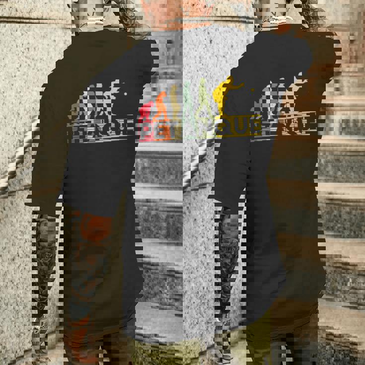 ファニー ペタンク シャツ ヒューマン エボリューション メンズ レディース ボーイズ ガールズ メンズTシャツ バックプリント 彼への贈り物