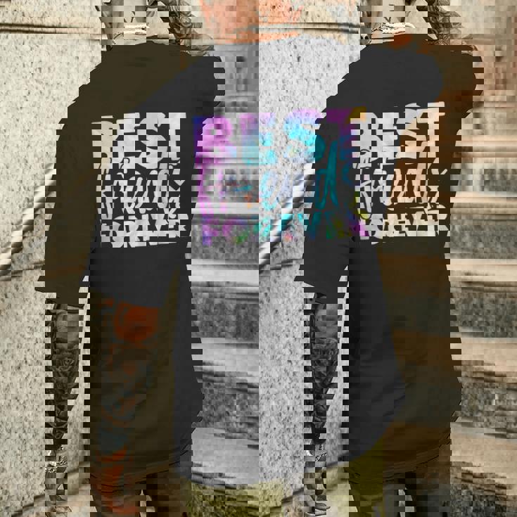 ファニータイダイ ベストフレンド マッチング Bestiequad Bff Cousins メンズTシャツ バックプリント 彼への贈り物