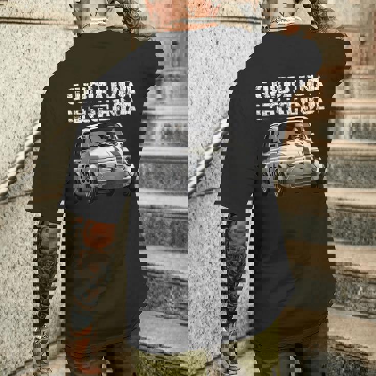 フィアット500 メンズTシャツ バックプリント 彼への贈り物