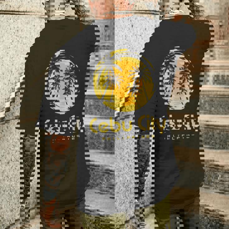 フィリピン セブシティ メンズTシャツ バックプリント 彼への贈り物