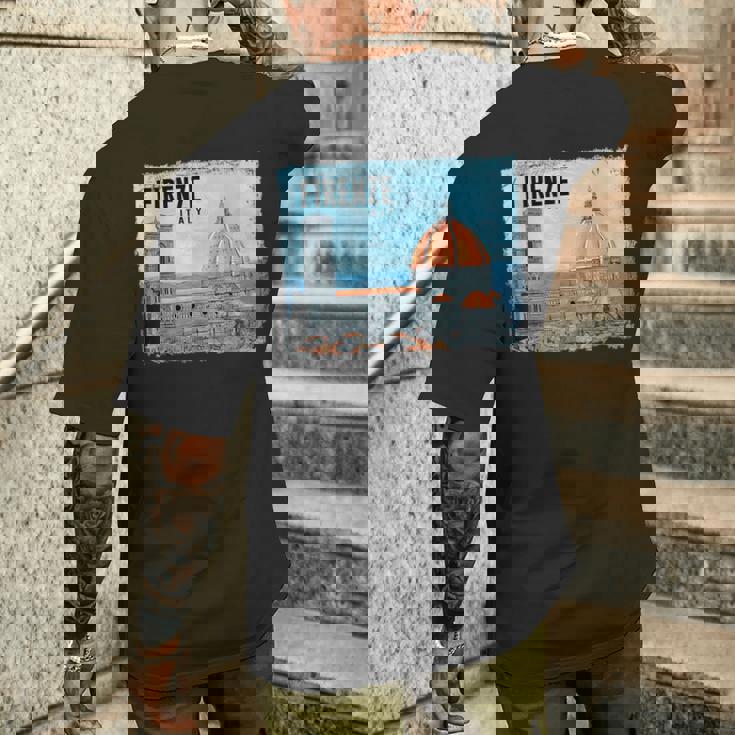 フィレンツェイタリアシャツ-フィレンツェtシャツ メンズTシャツ バックプリント 彼への贈り物