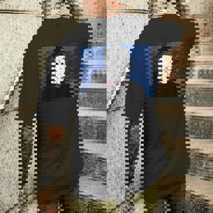 フィールズ・ガイ・ウォジャック・ミーム・ドゥーマー メンズTシャツ バックプリント 彼への贈り物