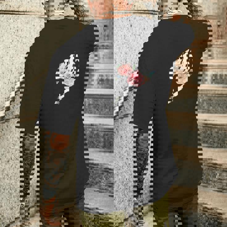 フェミニンなフェアリーテイルにインスパイアされています。 メンズTシャツ バックプリント 彼への贈り物