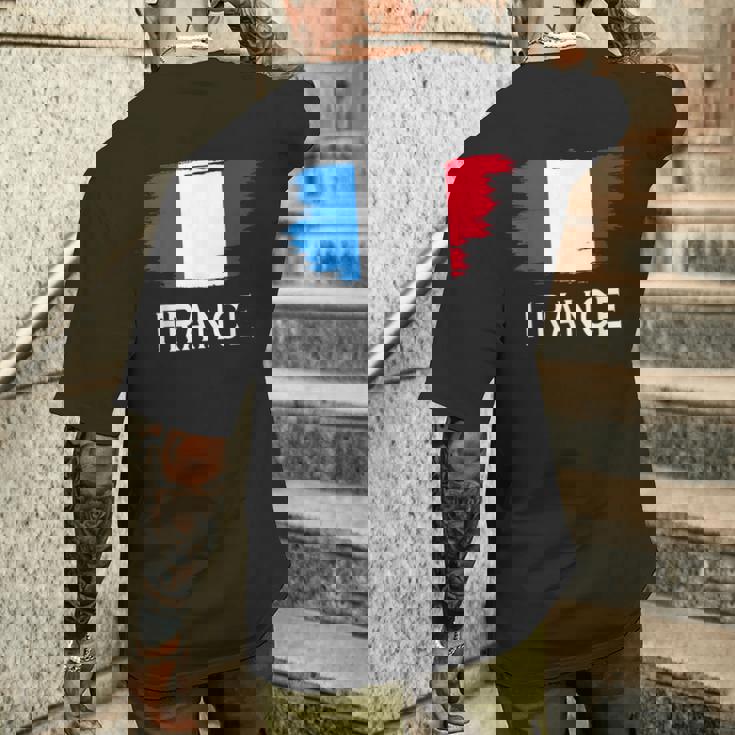 フランス 国 フランス国旗 メンズ レディース キッズ フランス メンズTシャツ バックプリント 彼への贈り物