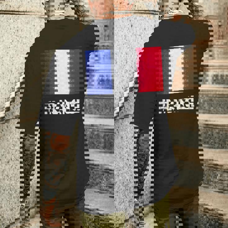 フランス国旗tシャツ メンズTシャツ バックプリント 彼への贈り物