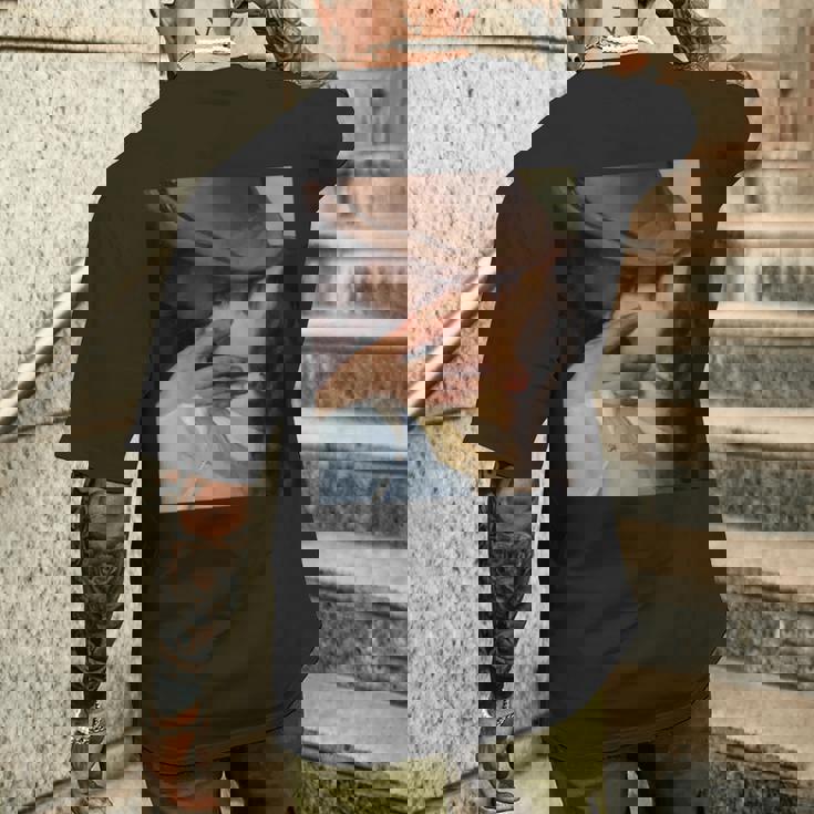 フランチェスコ・ヘイズによるキス メンズTシャツ バックプリント 彼への贈り物