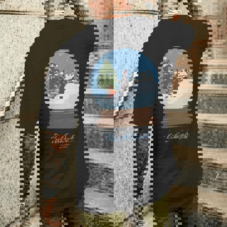 ブラック・ジャック クリスマス スノードームbj&ピノコ Ctezuka Productions 長袖tシャツ メンズTシャツ バックプリント 彼への贈り物