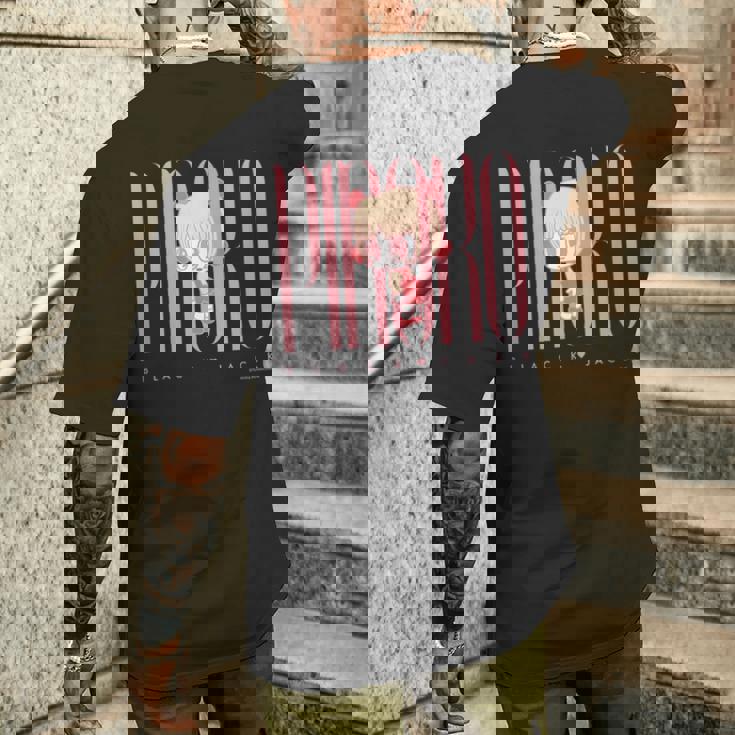 ブラック・ジャック レトロ ピノコ Ctezuka Productions メンズTシャツ バックプリント 彼への贈り物