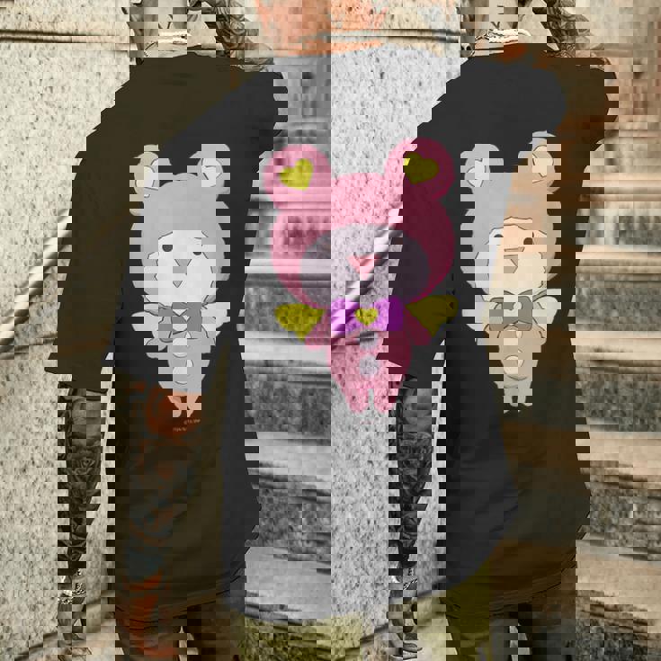 プリパラ クマ メンズTシャツ バックプリント 彼への贈り物