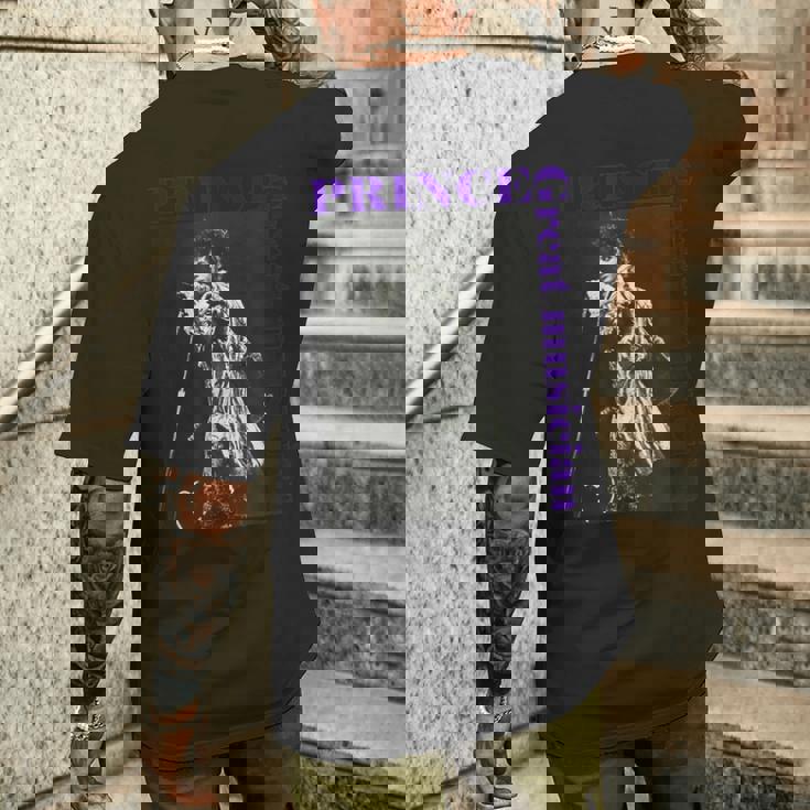 プリンス-007 メンズTシャツ バックプリント 彼への贈り物