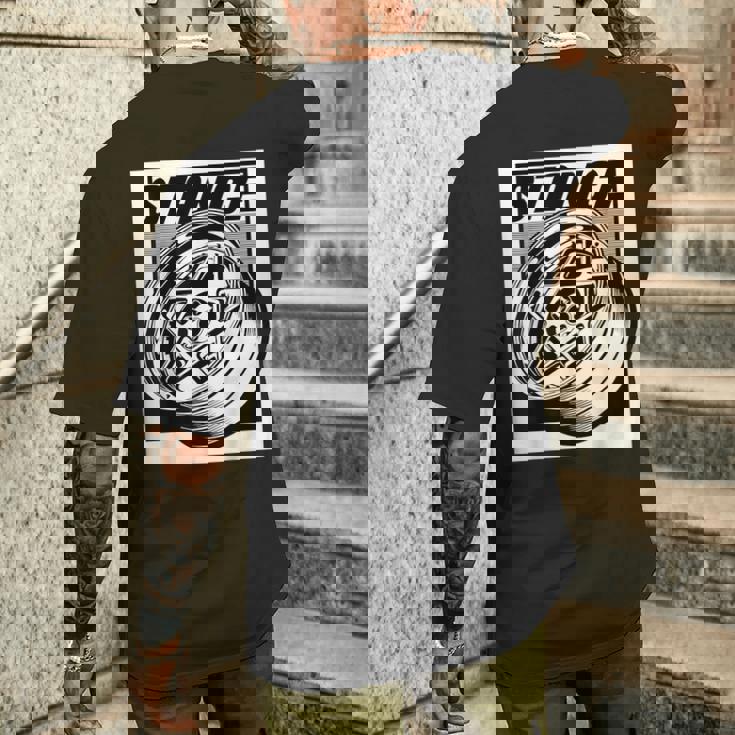 ベストプロジェクト スタンスホイール 低下車用 メンズTシャツ バックプリント 彼への贈り物