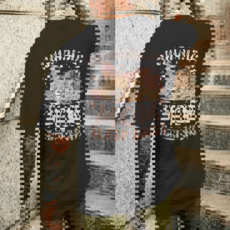 ベスト・チワワ・ママ・スリープ・シャツ、子犬と犬 メンズTシャツ バックプリント 彼への贈り物