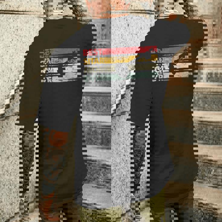 ベスト・マム・エバー-マザー・ヴィンテージ・シタール メンズTシャツ バックプリント 彼への贈り物