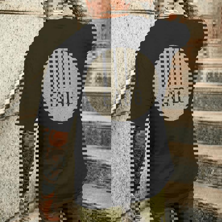 ベースギタリストベースプレーヤー Eadg 4弦 ベージュ アンティーク調 メンズTシャツ バックプリント 彼への贈り物