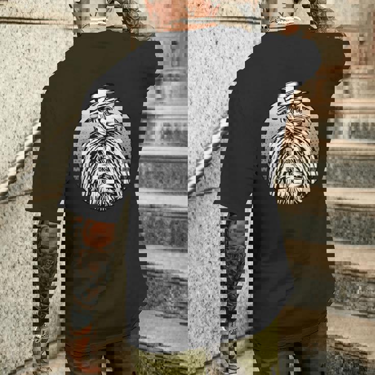 ペストドクタードクターバードマスク中世タロットギフト メンズTシャツ バックプリント 彼への贈り物