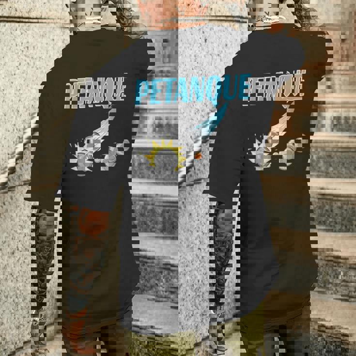 ペタンク プレイヤー用 メンズTシャツ バックプリント 彼への贈り物