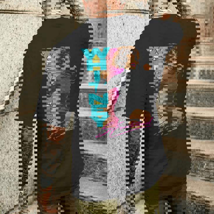 ホイットニー・ヒューストン・とても感情的 メンズTシャツ バックプリント 彼への贈り物