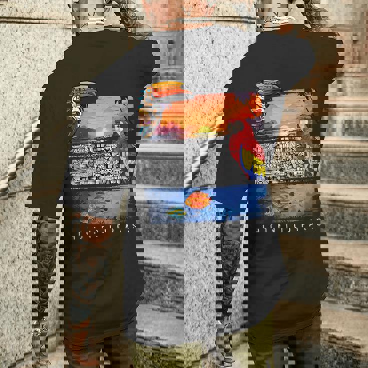 ホンジュラス トロピカルバード ホンジュラス 旅行 バケーション ホンジュラス メンズTシャツ バックプリント 彼への贈り物