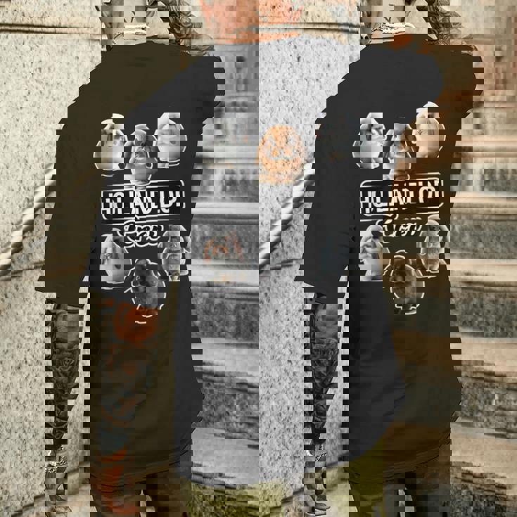 ホーランドロップラビットクルーファニーバニー メンズTシャツ バックプリント 彼への贈り物