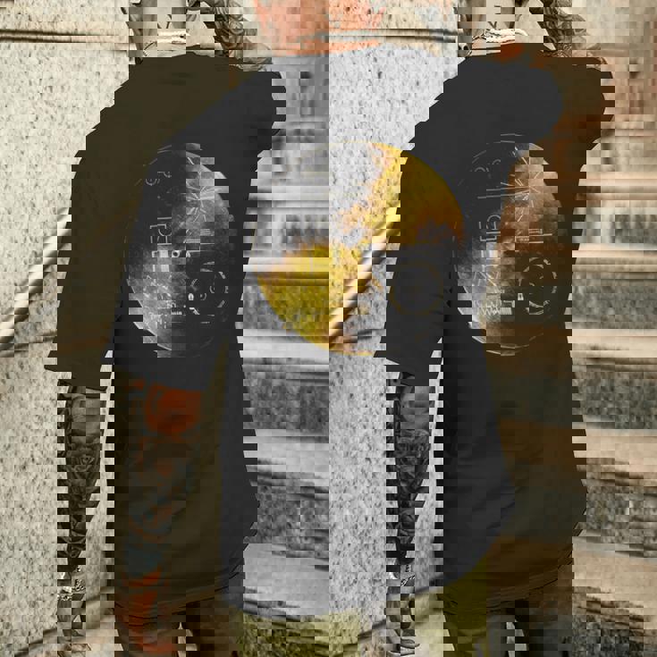 ボイジャー ゴールデンレコード メンズTシャツ バックプリント 彼への贈り物