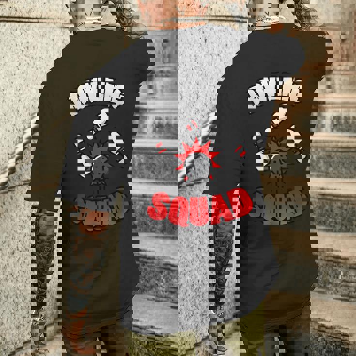 ボウラーのためのボウリングチームの面白い引用 メンズTシャツ バックプリント 彼への贈り物