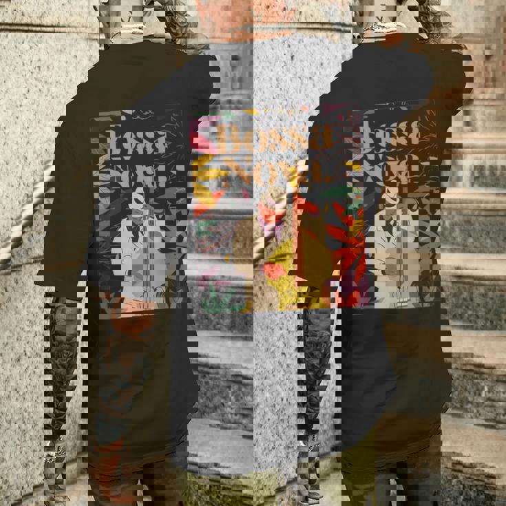 ボサ・ノヴァ・サンバ ミュージック ジャズ ブラジル ブラジル リオデジャネイロ メンズTシャツ バックプリント 彼への贈り物