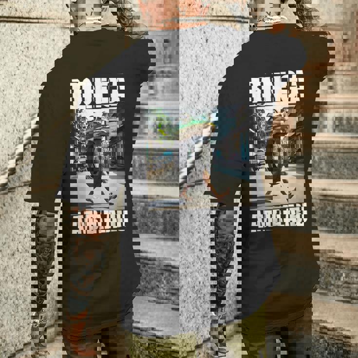 ボネカアンバラブ-イタリアンブレインロットミーム メンズTシャツ バックプリント 彼への贈り物