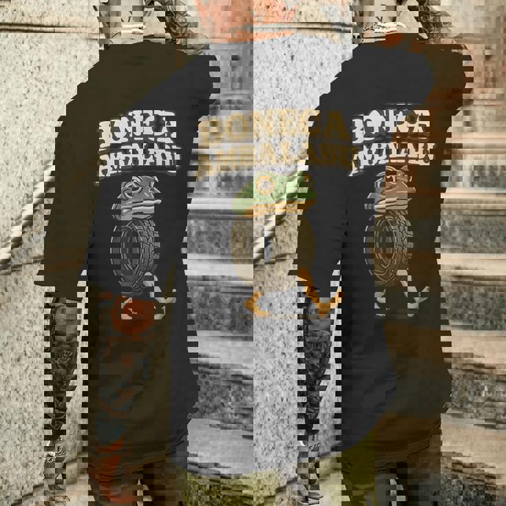 ボネカアンバラブ-イタリアンブレインロットミーム メンズTシャツ バックプリント 彼への贈り物