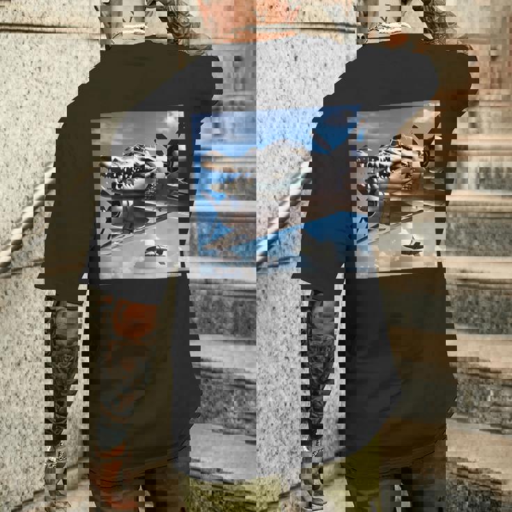 ボンバルディーノクロコディーノファニージェンアルファシャークミーム メンズTシャツ バックプリント 彼への贈り物