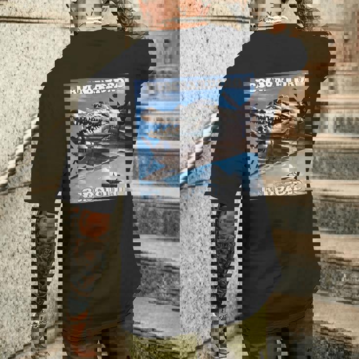 ボンバルディーロクロコダイルミーム メンズTシャツ バックプリント 彼への贈り物