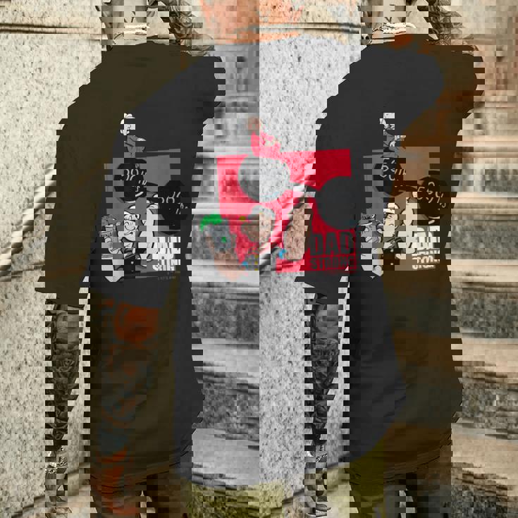 ポパイ「お父さんストロング」父の日 お父さんへのギフト メンズTシャツ バックプリント 彼への贈り物