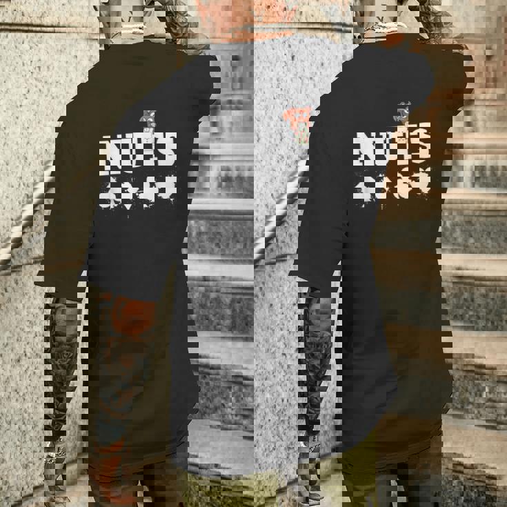 メンズ ポーカーデザイン リスの実カードゲーム ポーカーギフト メンズTシャツ バックプリント 彼への贈り物