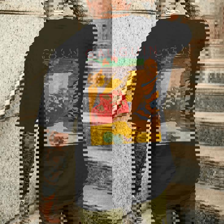 ポールゴーギャン-パラウアピ-どのようなニュース メンズTシャツ バックプリント 彼への贈り物