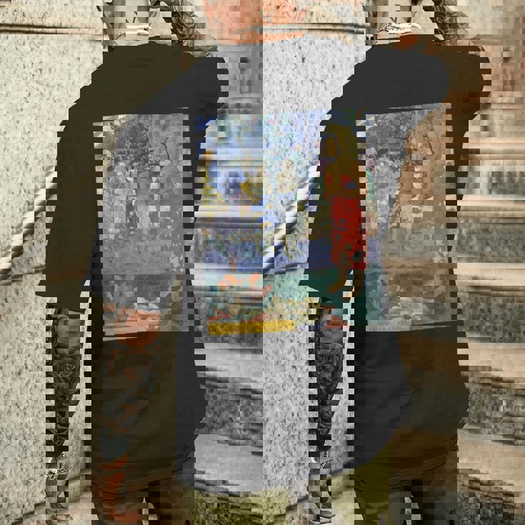 ポール・ゴーギャン ヘイル・メアリー 2 メンズTシャツ バックプリント 彼への贈り物