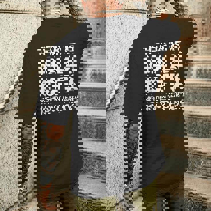 マライ・コフタと出会った日-マライ・コフタ メンズTシャツ バックプリント 彼への贈り物