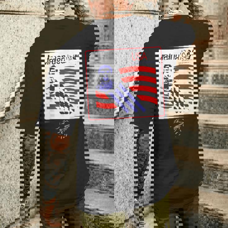 マラドーナアメリカ 94 メンズTシャツ バックプリント 彼への贈り物