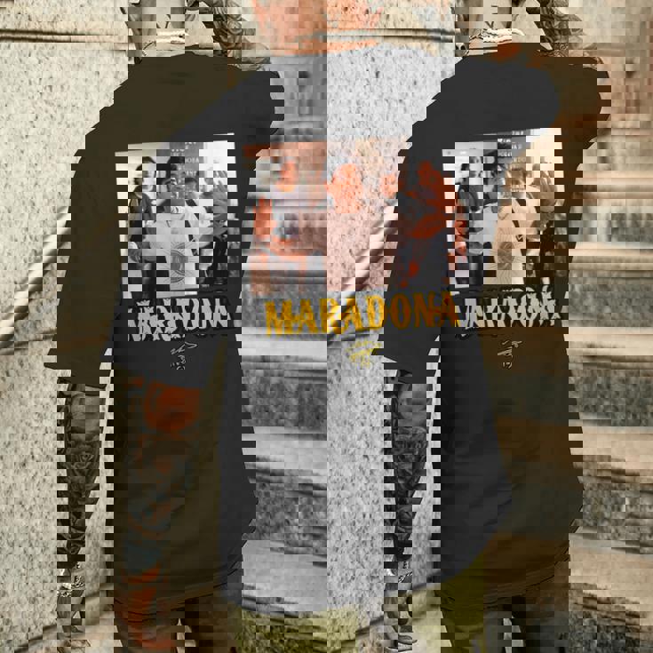 マラドーナカジュアル メンズTシャツ バックプリント 彼への贈り物