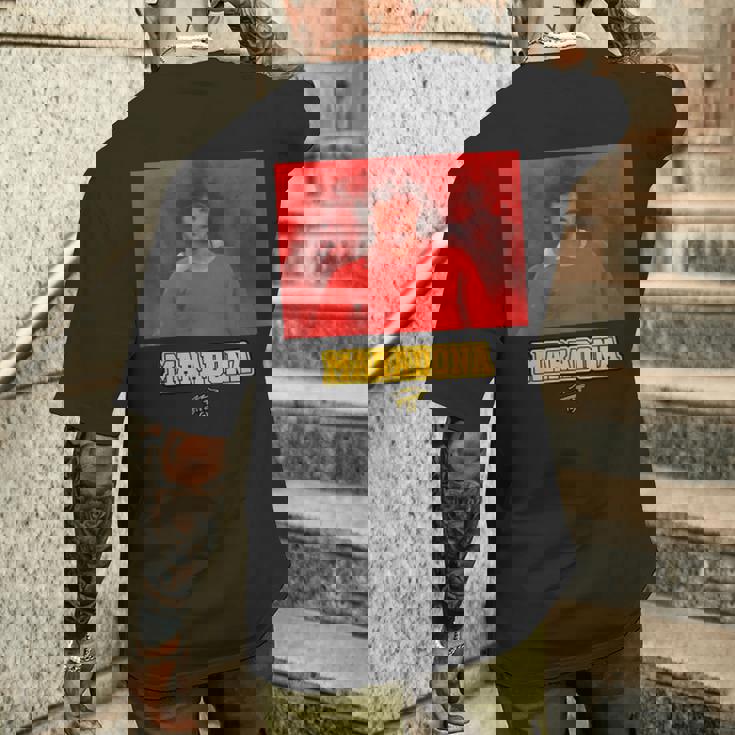 マラドーナ・アルヘンティノス・ジュニアーズ メンズTシャツ バックプリント 彼への贈り物