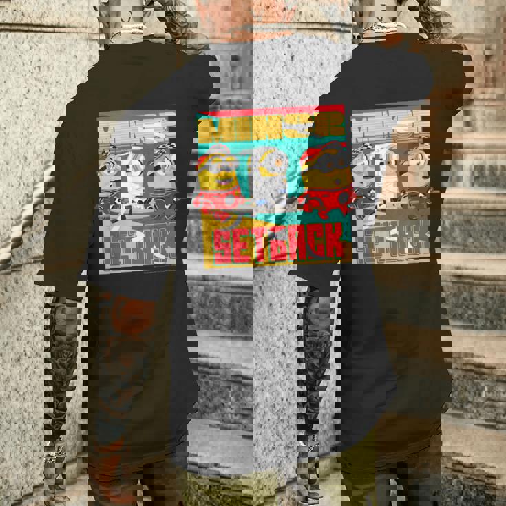 ミニオン Minoretback メンズTシャツ バックプリント 彼への贈り物