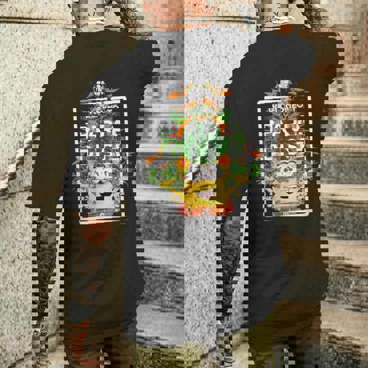 ミニオン Welcome To Para Disetom メンズTシャツ バックプリント 彼への贈り物