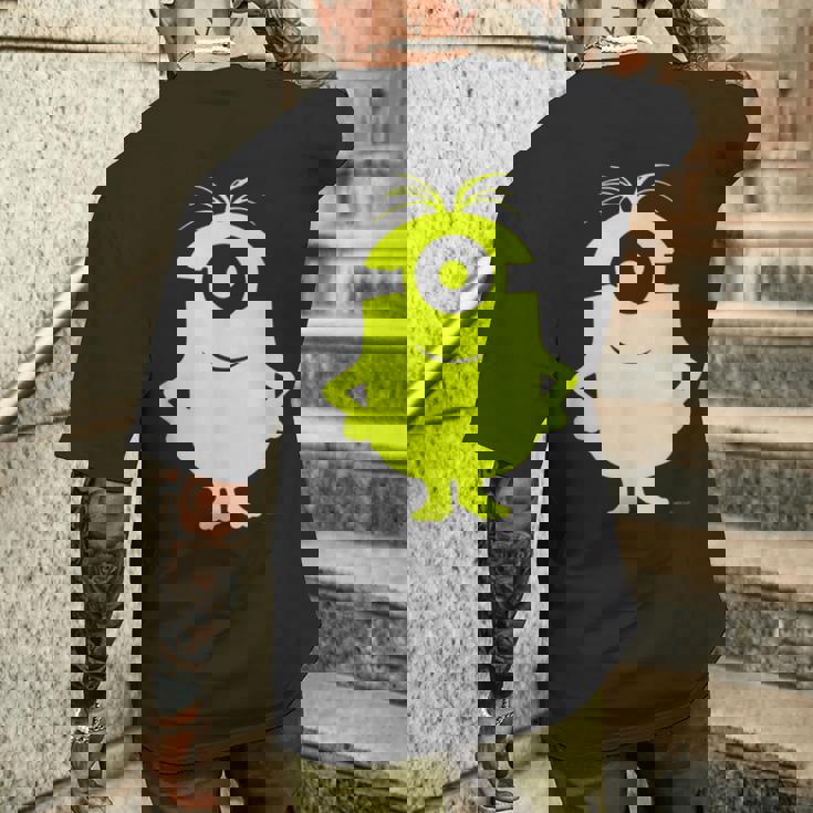 ミニオンilhouettestuart メンズTシャツ バックプリント 彼への贈り物