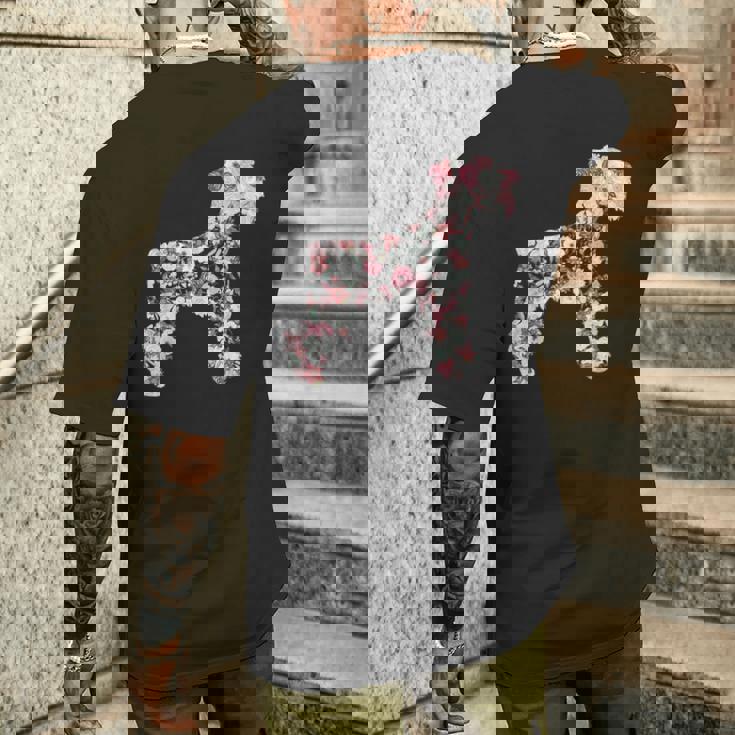 ミニシュナウザー犬好き メンズTシャツ バックプリント 彼への贈り物