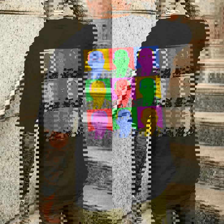 ミハイル・ゴルバチョフ ポップアートtシャツ ヴィンテージヒストリーtシャツ メンズTシャツ バックプリント 彼への贈り物