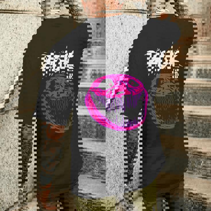 ミーム 怖いトロール シグマフォンク メンズTシャツ バックプリント 彼への贈り物