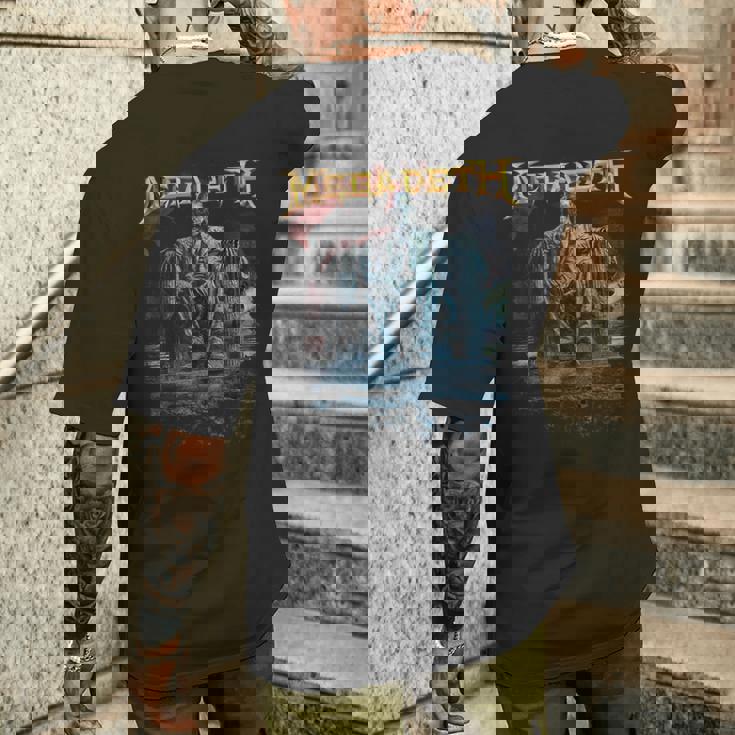 メガデス ヴィック・リンカーン メンズTシャツ バックプリント 彼への贈り物